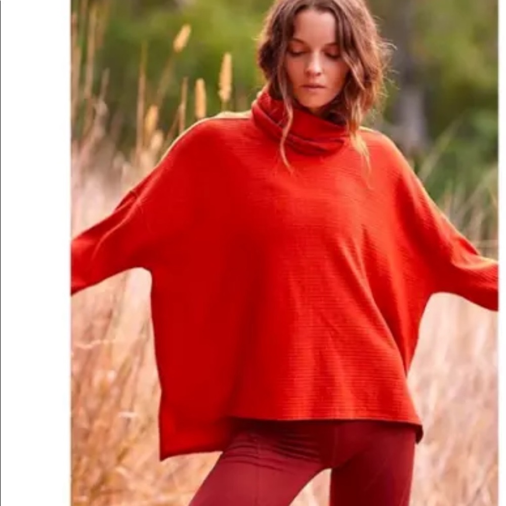 Free People Movement Cant Handle This Top size XS orange